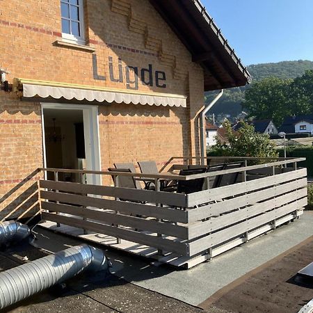 Ferienwohnung Im Bahnhof Luegde Εξωτερικό φωτογραφία